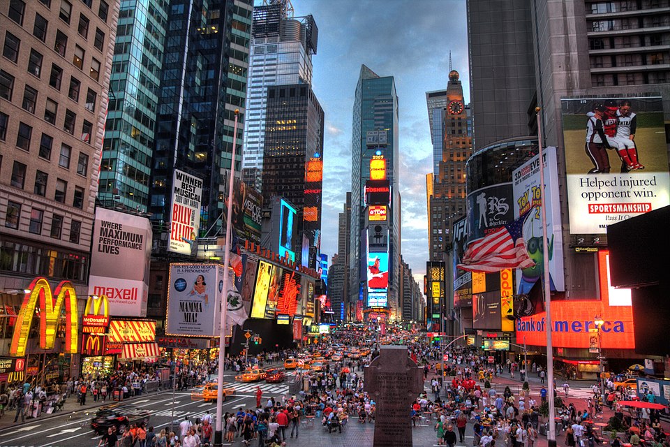 Marketing offline — Times Square