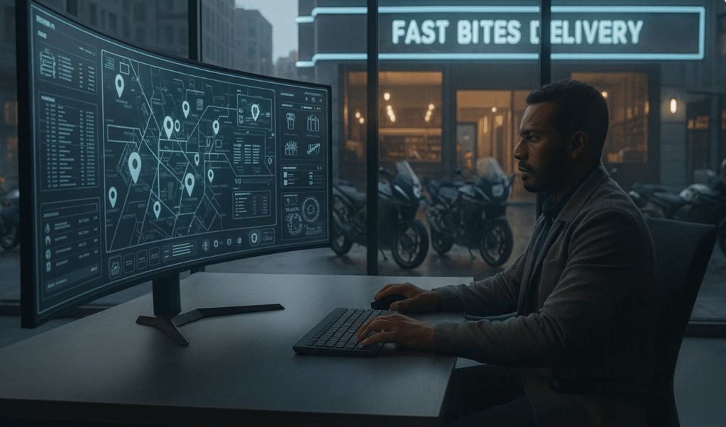 Como administrar um aplicativo de delivery