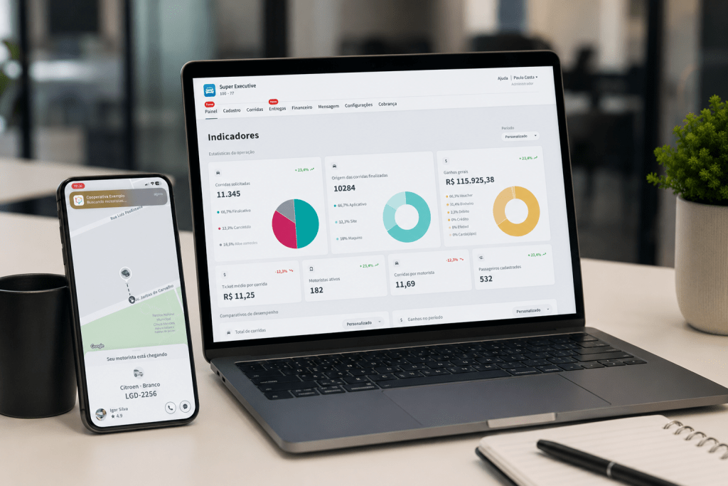 Software de mobilidade para empresas: como escolher uma tecnologia confiável para crescer com marca própria